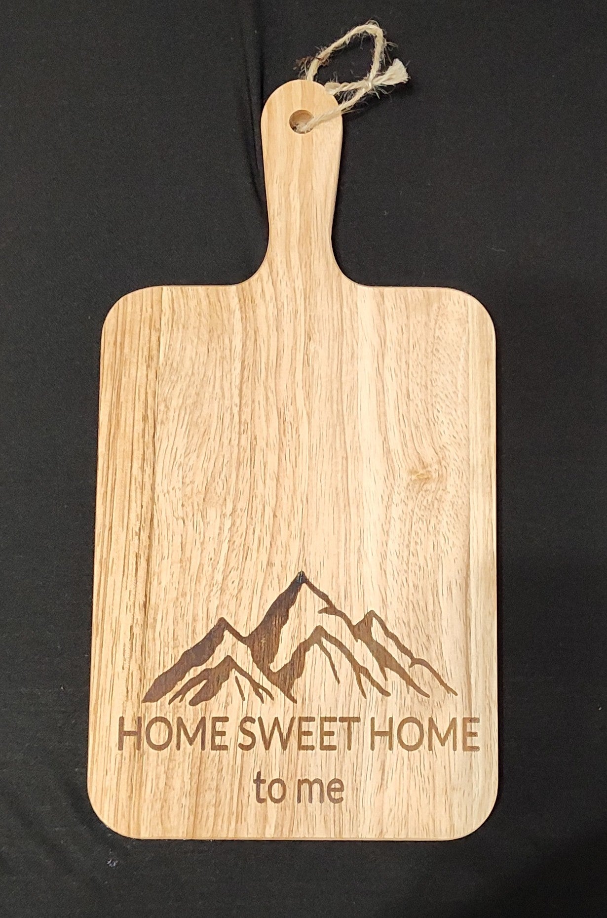 Mountain Home Sweet Home Charcuterie Board